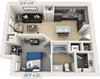 1 Bedroom 1 Bath